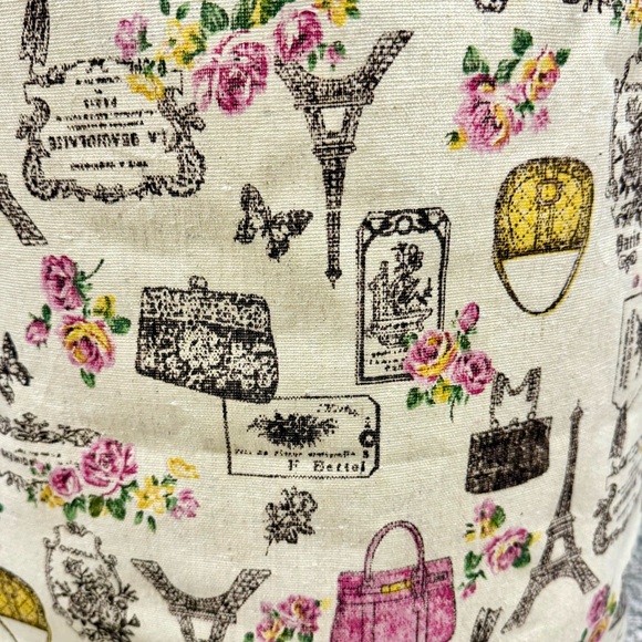 SOLD!Paris - Waterproof Foldable Laundry Hamper. 15.7"L x 15.7"W x 19.7"H. - Picture 2 of 6